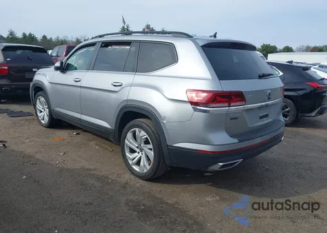 2021 Volkswagen Atlas 3.6L V6 Se W/Technology from USA, damaged, VIN 1V2HR2CA3MC542222